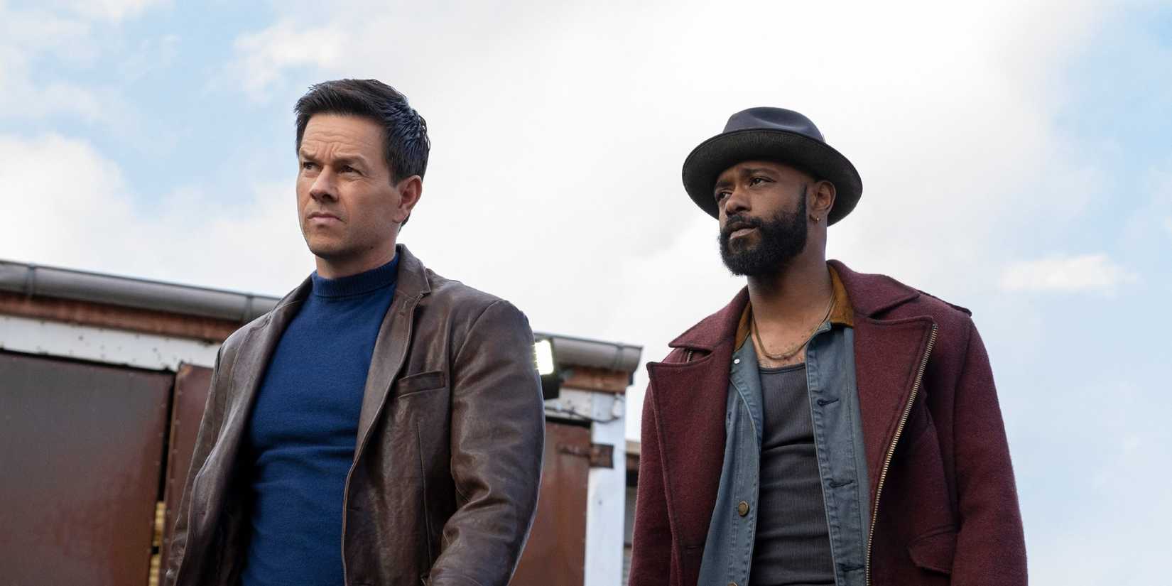 Mark Wahlberg and Lakeith Stanfield in Play Dirty
