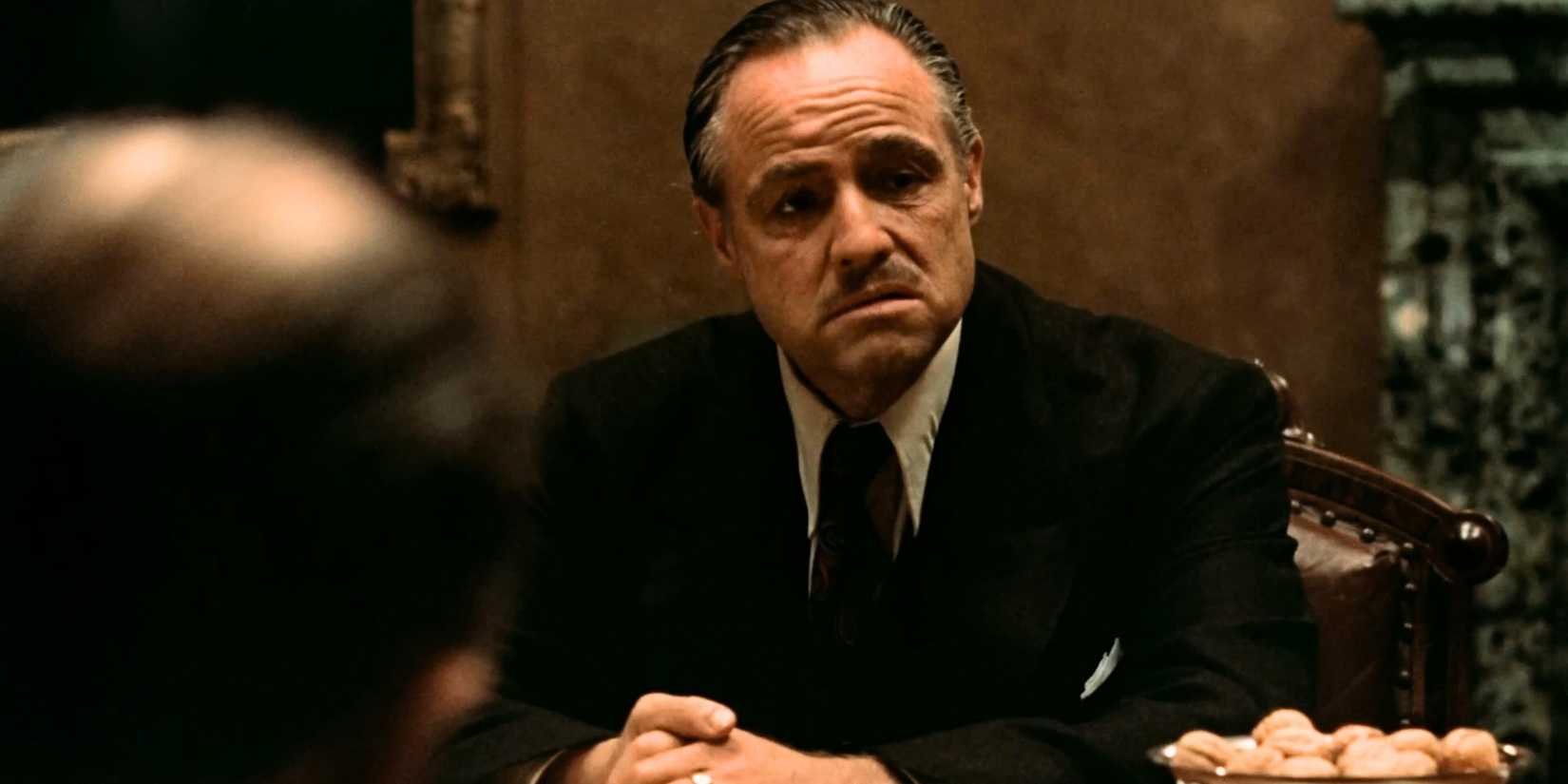 Marlon Brando as Vito Corleone in The Godfather