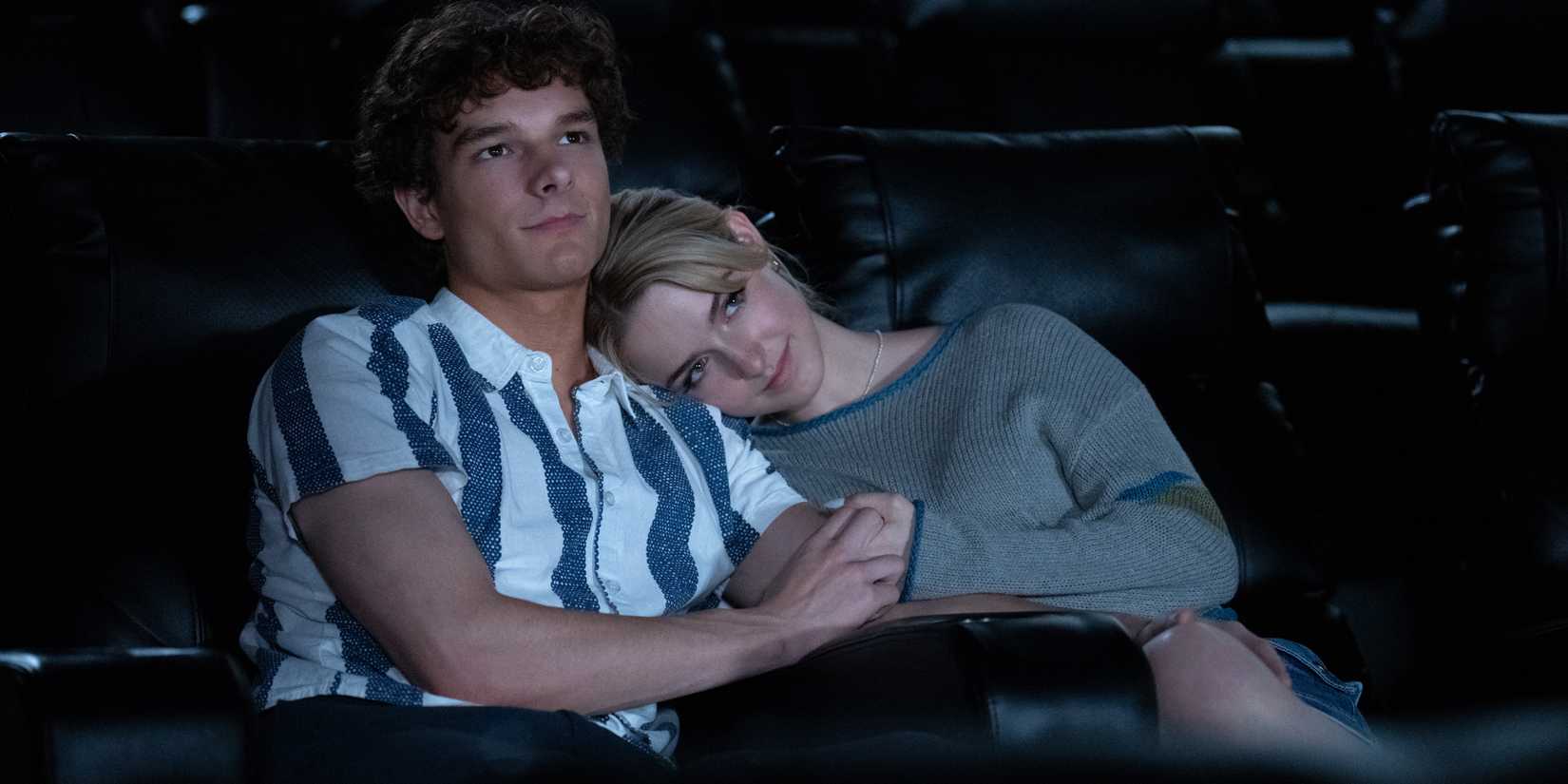 Mason Thames and Mckenna Grace as Miller Adams and Clara Grant in Regretting You