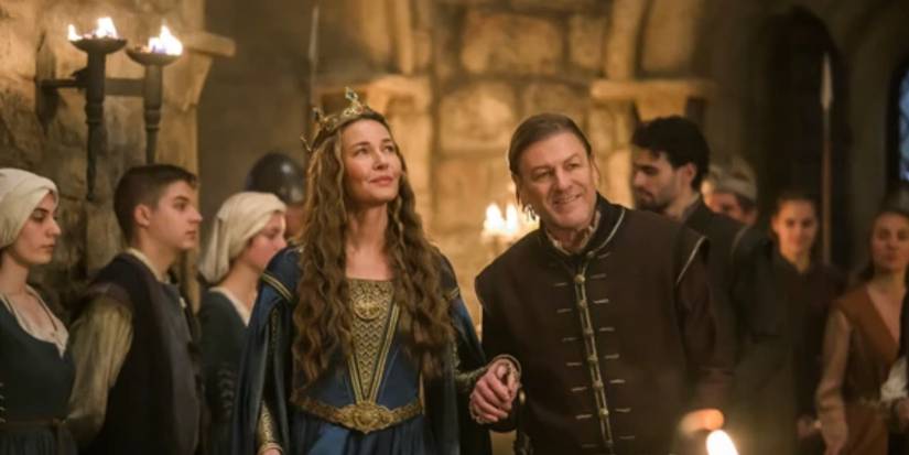 Connie Nielsen e Sean Bean em Robin Hood