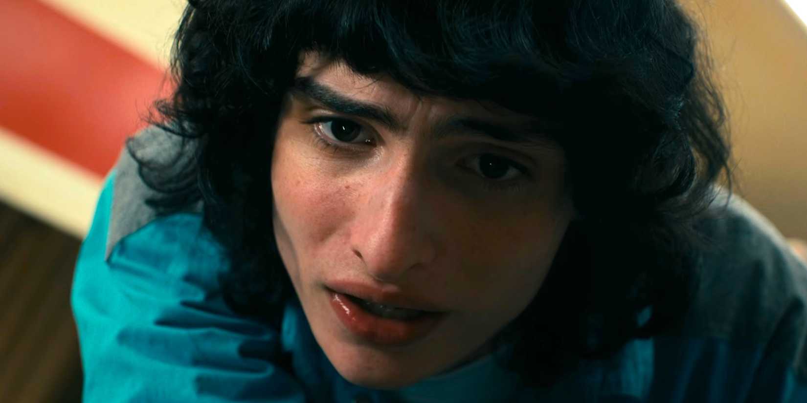 Mike looking down at Eleven in Stranger Things season 4 episode 9