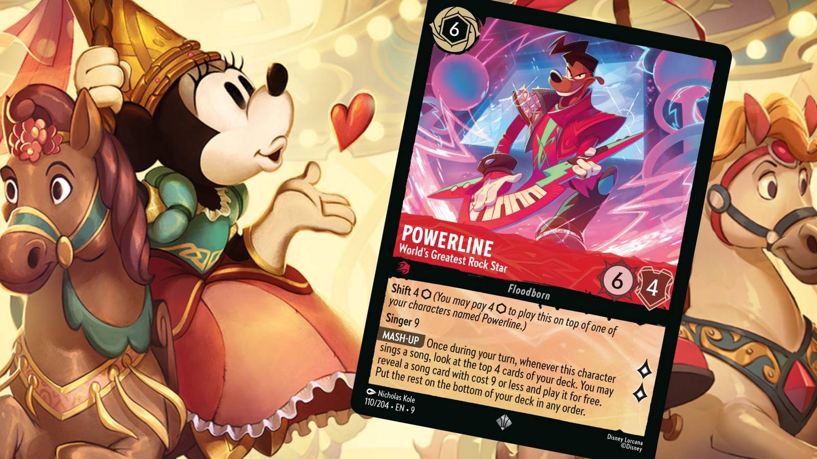 lorcana starter deck card lists Disney|Whispers in the Well|Lorcana|Set10|Single|Steel|Character|Legendary  Goliath - Clan Leader [173/204] - Set 10 - Whispers in the Well Steel -  Character main image 1