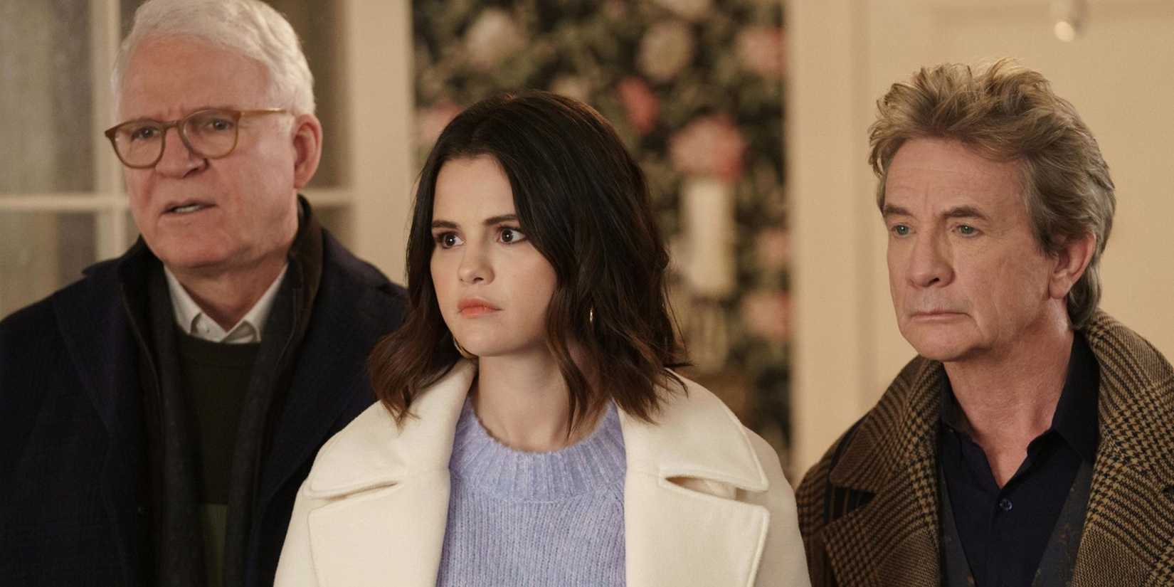 Charles, Mabel and Oliver in Only Murders in the Building