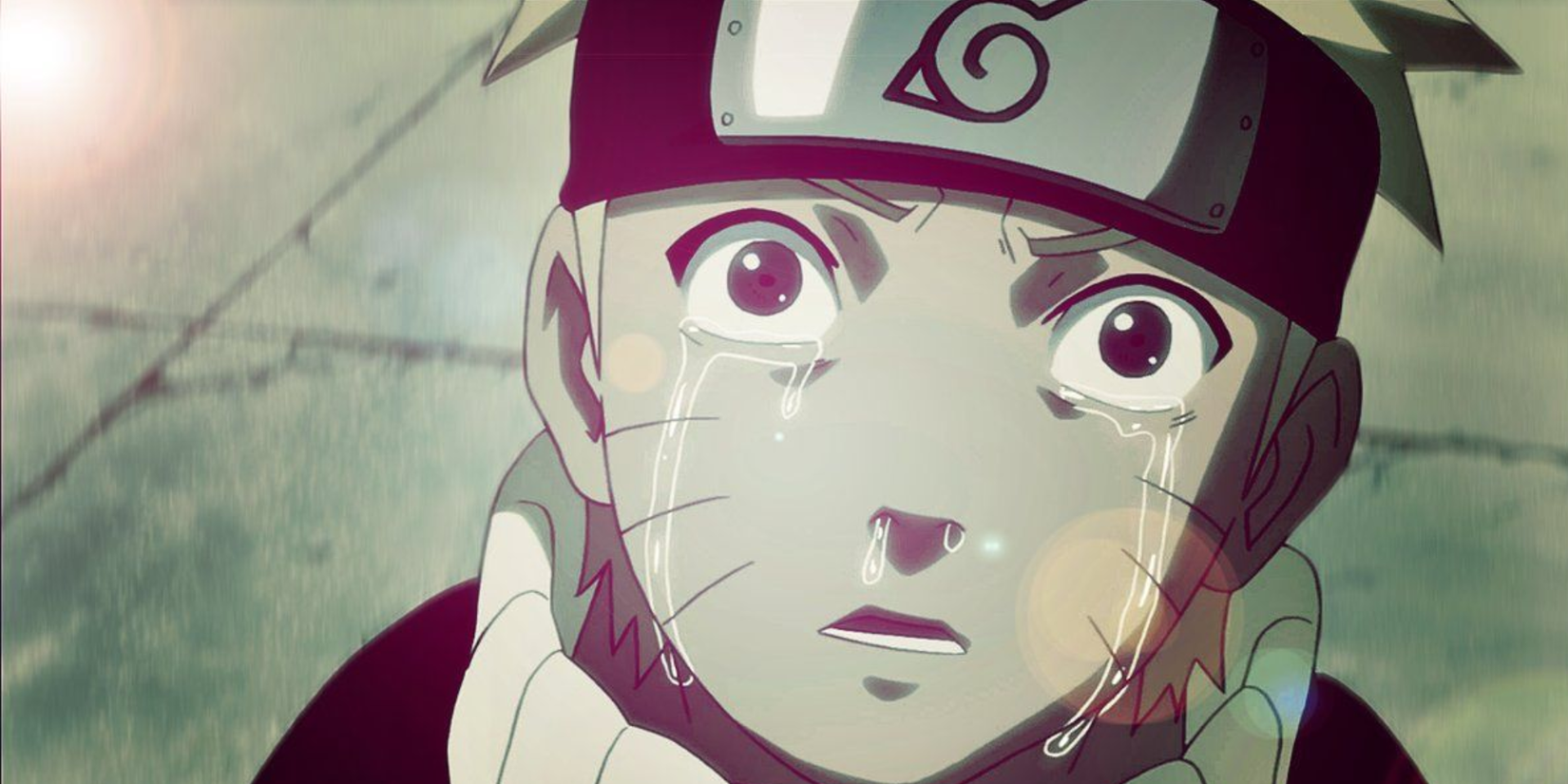 Naruto - Naruto anime crying sad