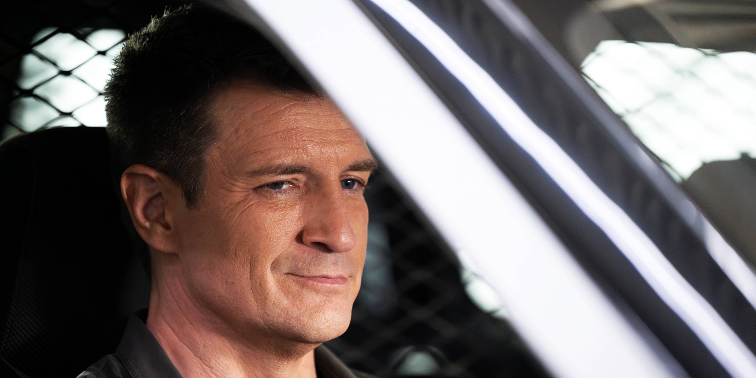 Nathan Fillion as John Nolan in The Rookie season 7, episode 2