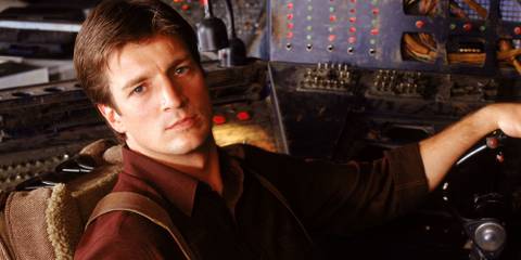 Nathan Fillion in Firefly