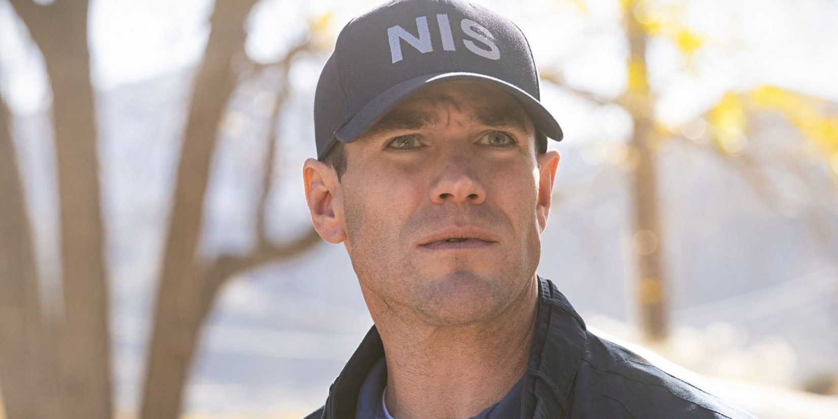 Gibbs looking concerned in NCIS: Origins