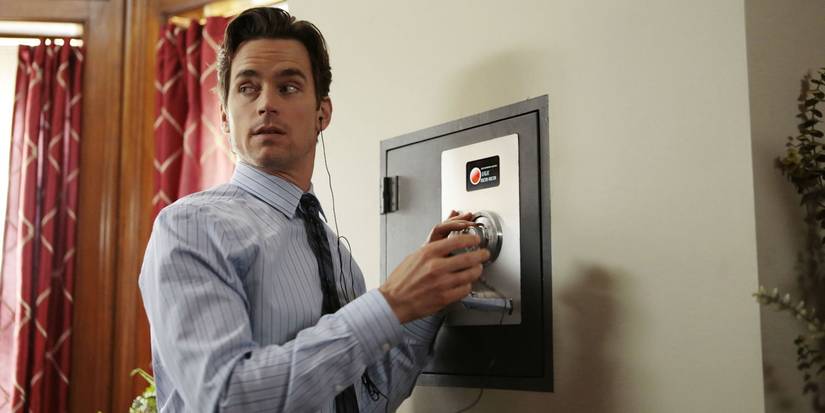 Neal Caffrey tenta abrir um cofre trancado em White Collar
