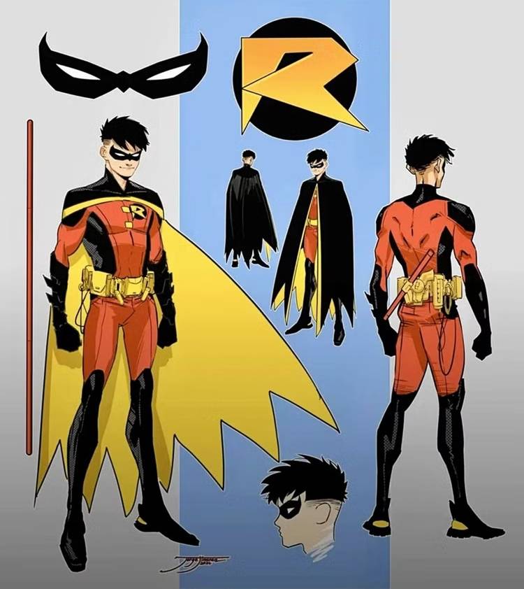 Tim Drake's Robin Gets a Sci-Fi Makeover in Immortal Legend Batman