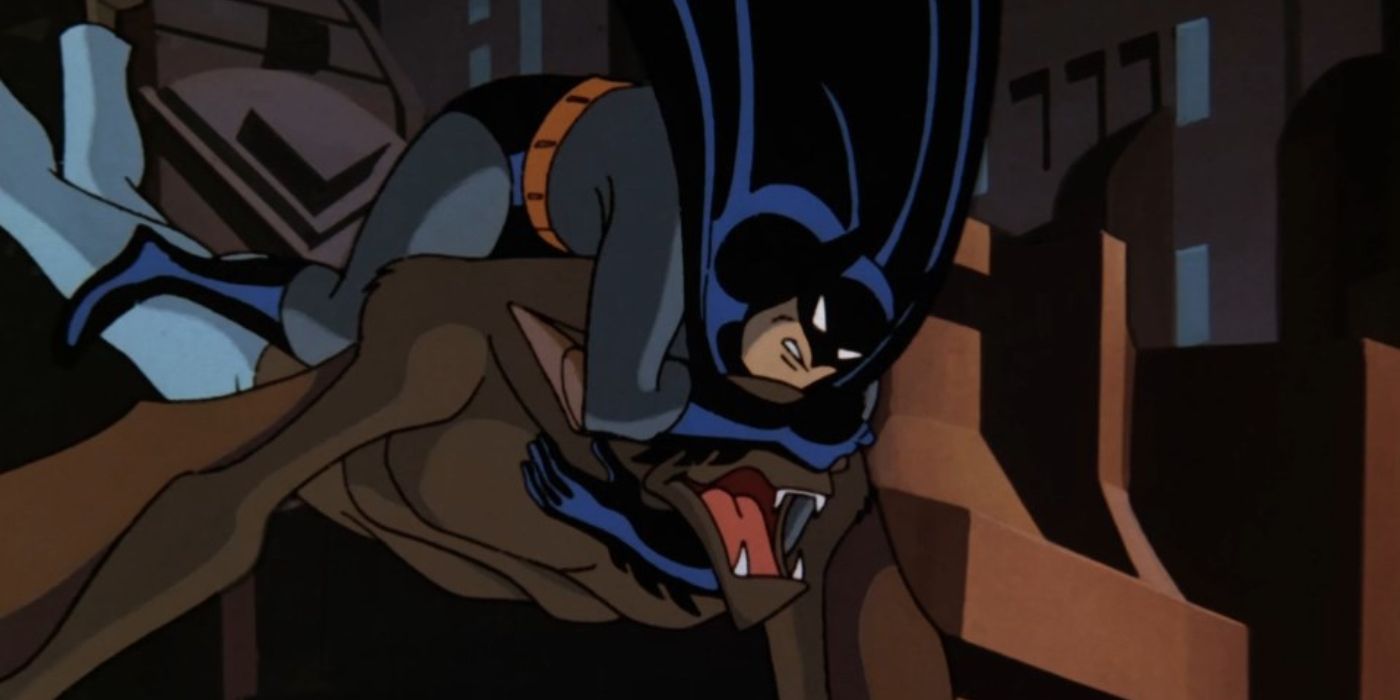On Leather Wings in Batman: The Animated Series