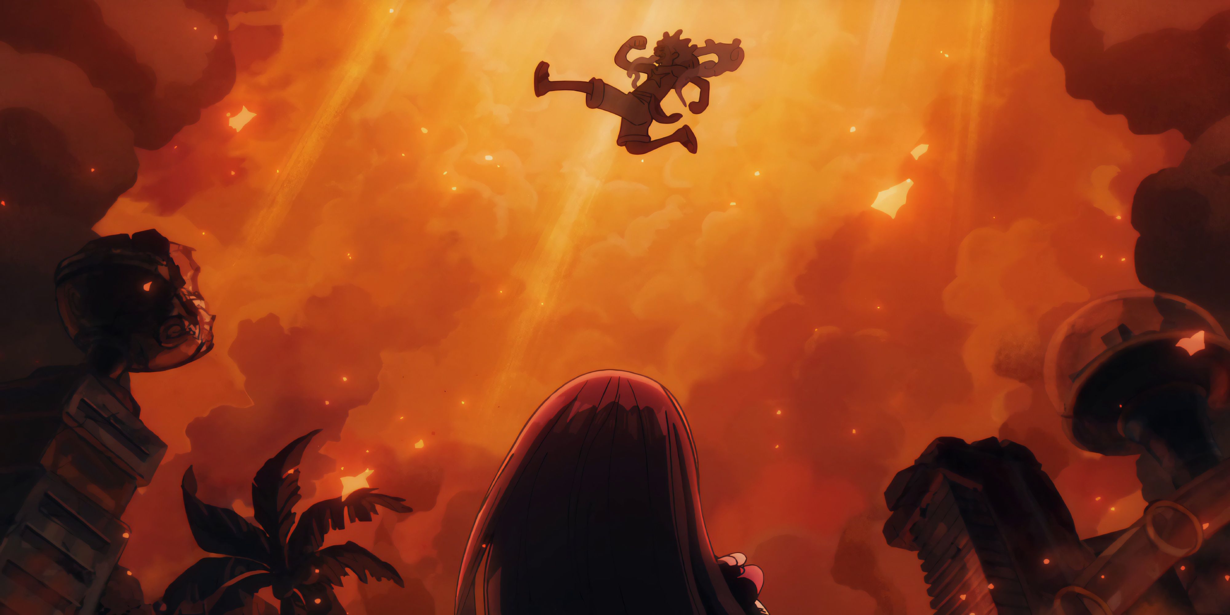 Bonney sees Luffy as Nika in One Piece.