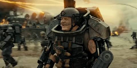 Opening battle in Edge of Tomorrow