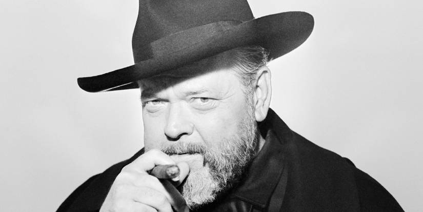 Orson Welles in The Other Side of the Wind