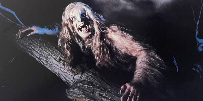 Ozzy Osbourne made up to look like a werewolf for the album Bark At The Moon