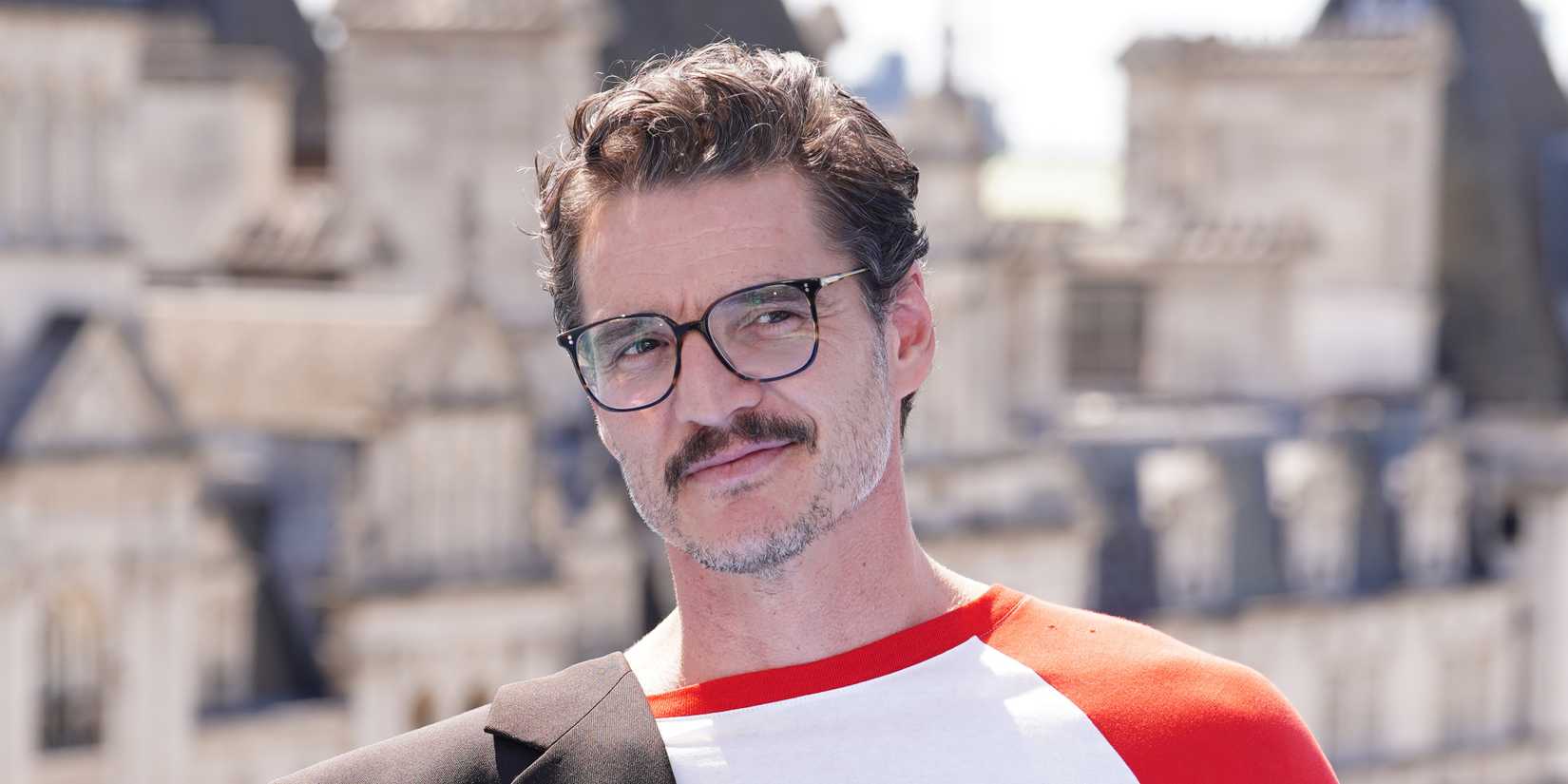 Pedro Pascal em evento de Quarteto Fantástico