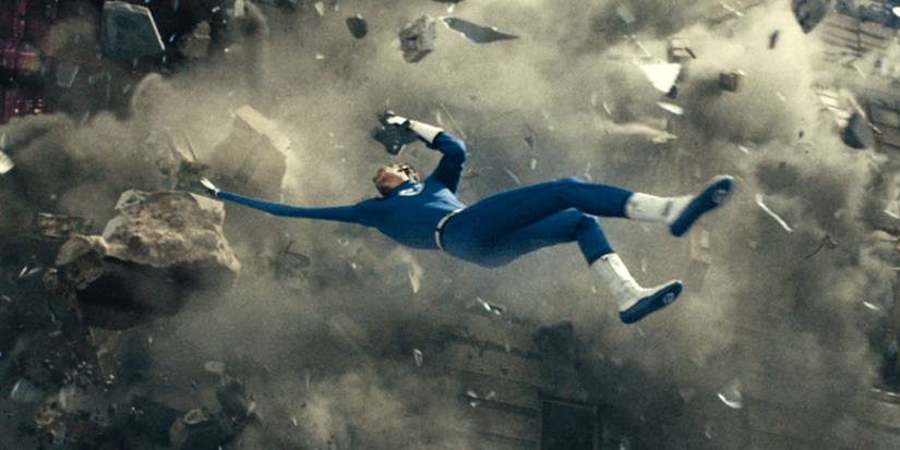 Pedro Pascal's Reed Richards uses his super stretching powers to fight Galactus in The Fantastic Four_ First Steps