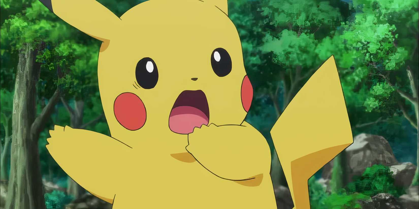 Pokemon Pikachu Surprised Face