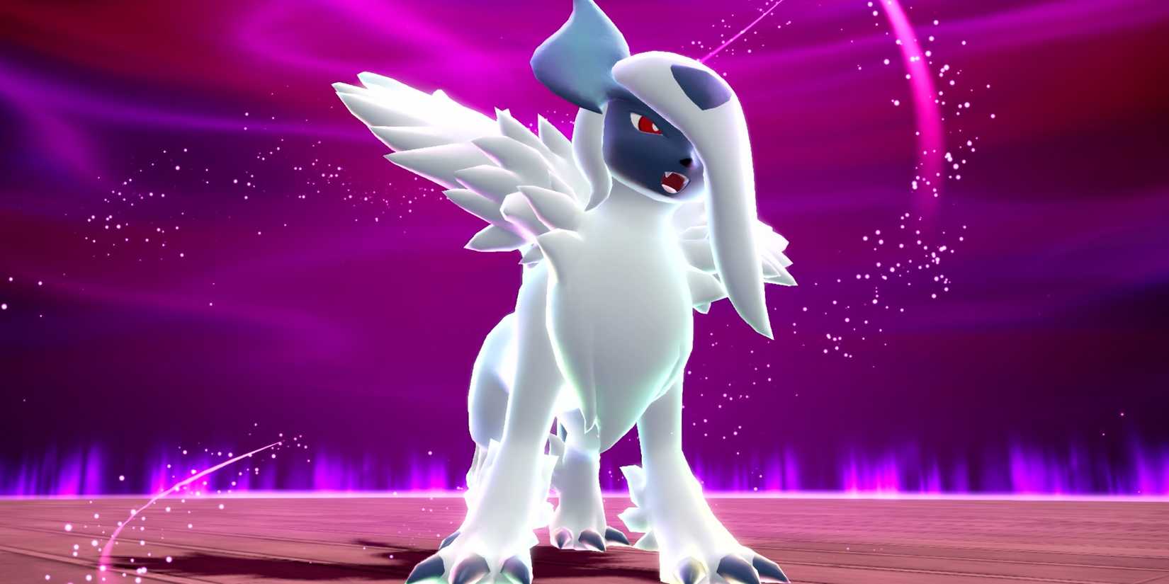 Pokemon Legends Za Mega Evolution showing an absolute Evolue Mega.