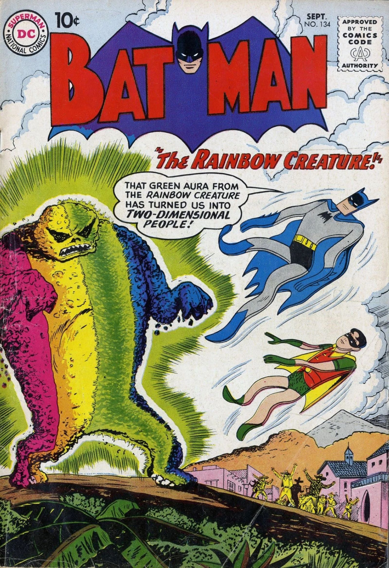 Rainbow Creature Batman and Robin cover