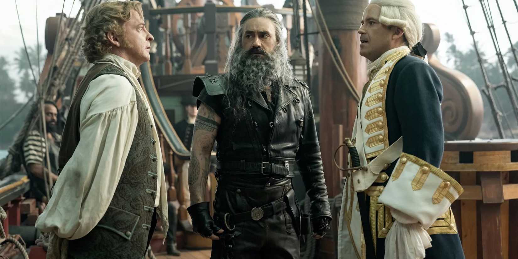 Rhys Darby e Taika Waititi em Our Flag Means Death