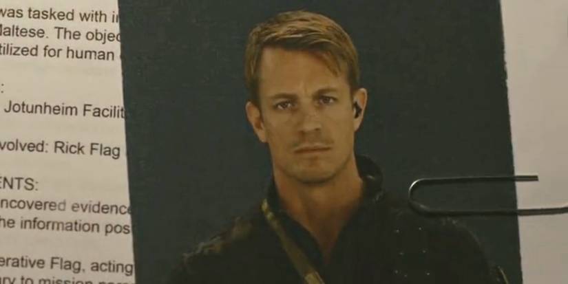 Rick Flag Jr. In ARGUS Files Peacemaker Season 2