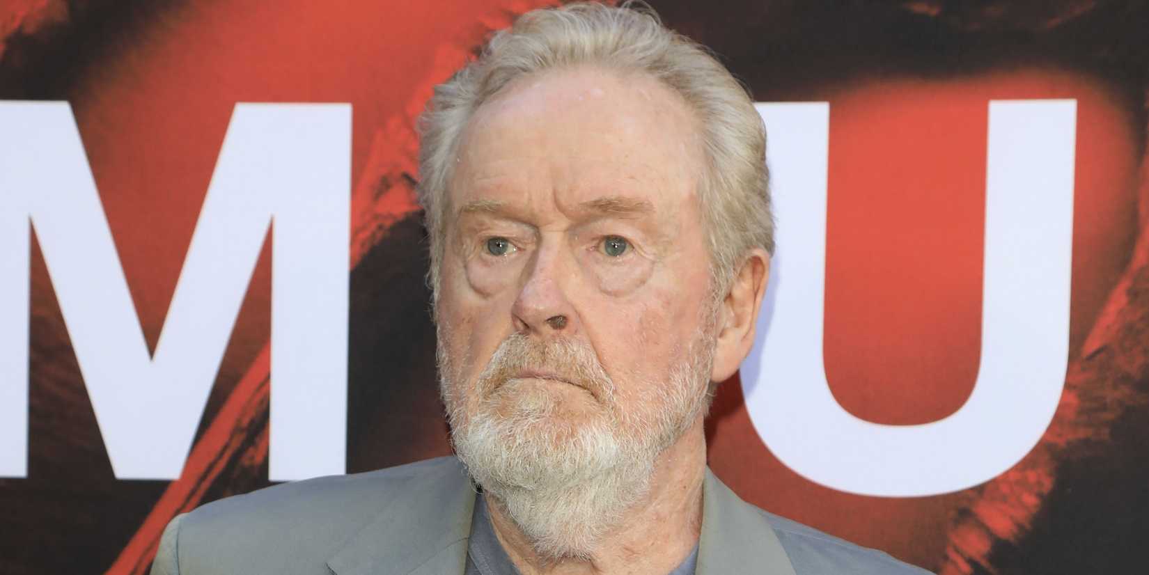 Ridley Scott em evento de divulgação de Alien: Romulus