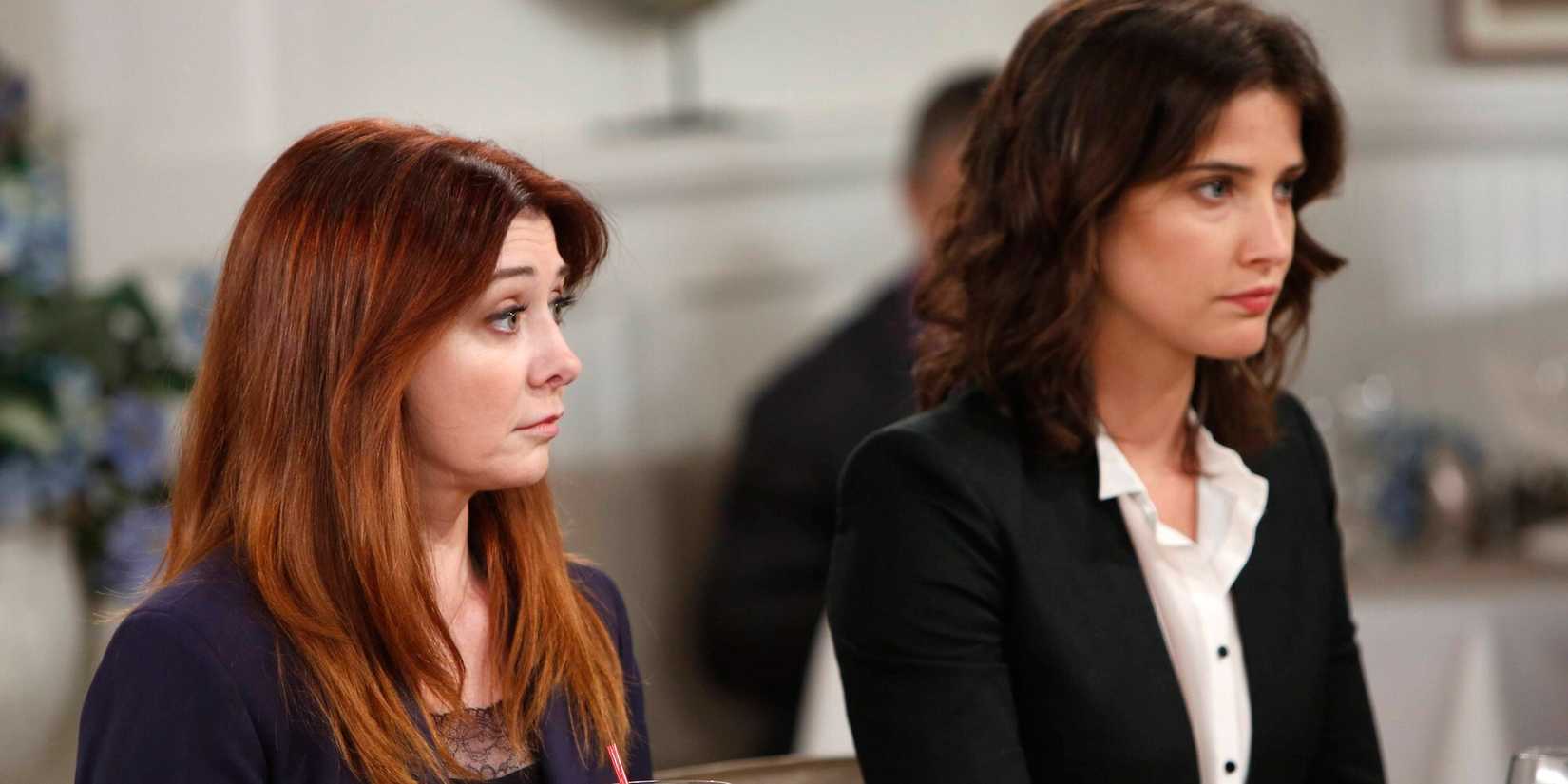 Lily (Alyson Hannigan) e Robin (Cobie Smulders) em How I Met Your Mother