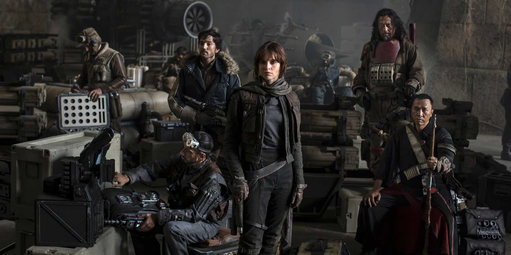Rogue One cast in promotional image