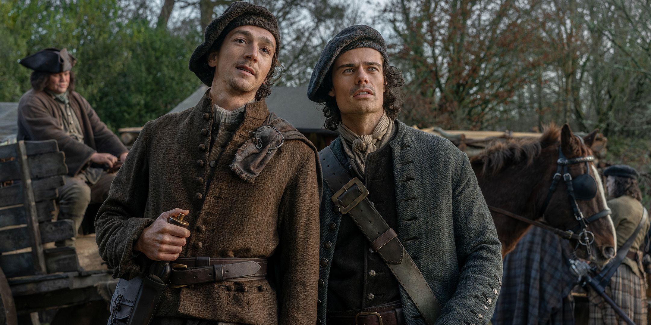 Murtagh e Brian em Outlander: Blood of My Blood