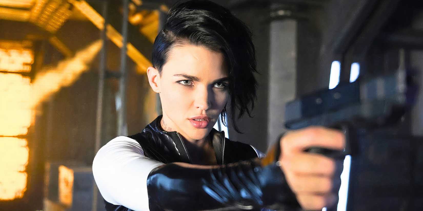 Ruby Rose in the 2015 sci-fi show Dark Matter