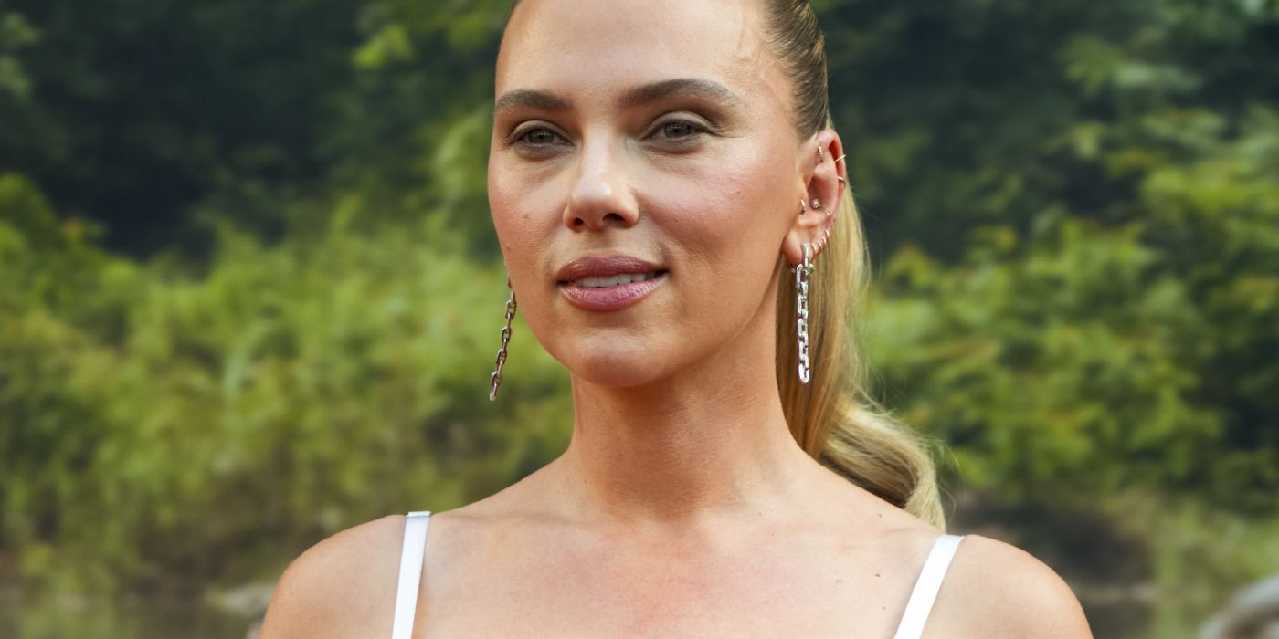 Scarlett Johansson di pemutaran perdana Jurassic World Rebirth