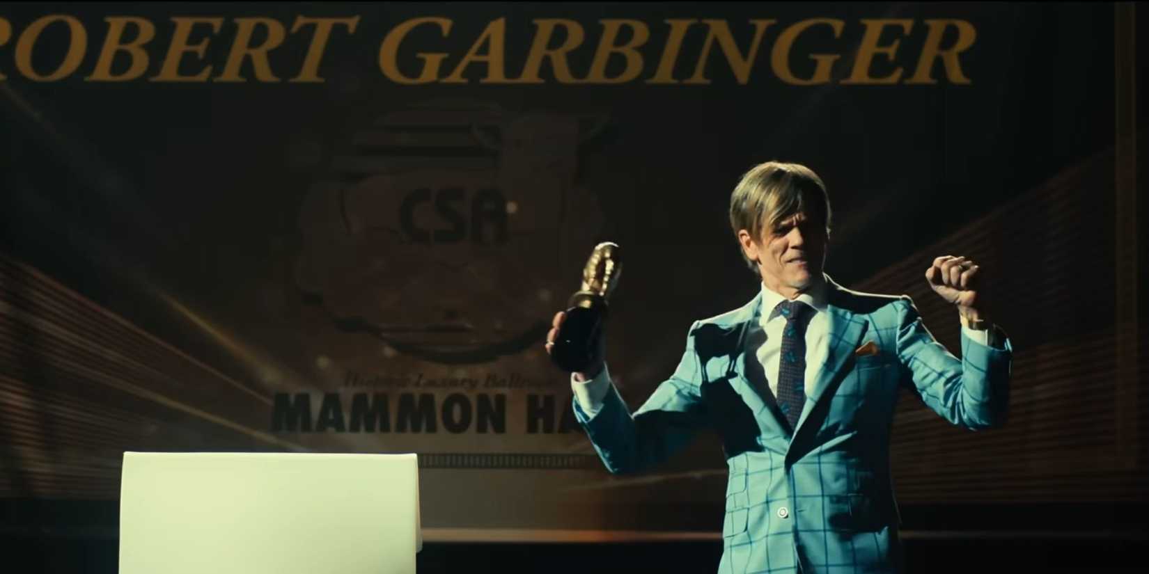 Kevin Bacon as Bozo Robert Garbinger in The Toxic Avenger