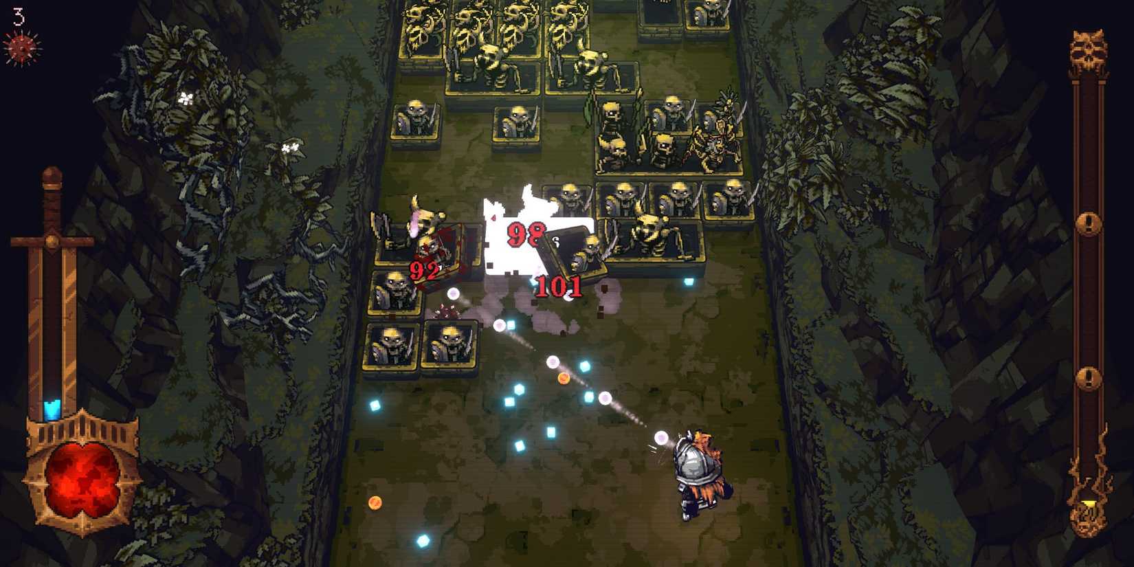 Screenshot from Ball x Pit