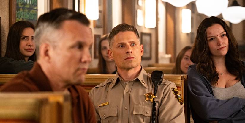 Sean Bell as Punch Elliot and Matt Lauria as Nathan Boone in Sheriff Country