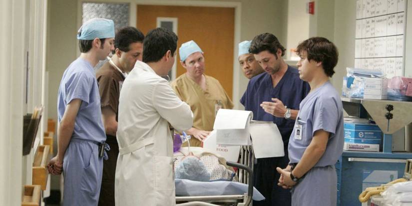 Season 2, Episode 2 – “Enough Is Enough (No More Tears)” Grey's Anatomy scene with doctors