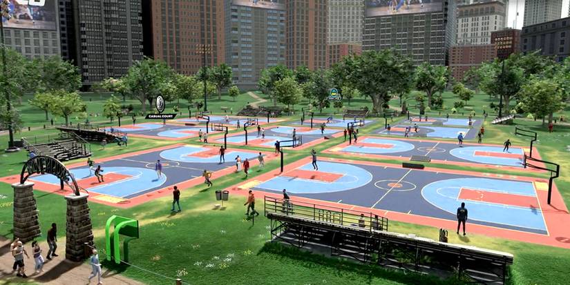 Seasonal Park NBA 2K26 The City
