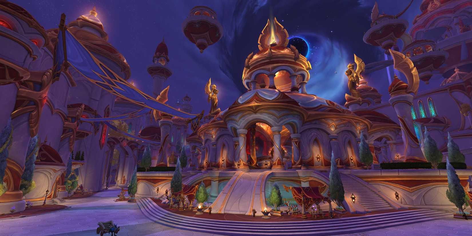 Silvermoon zone in World of Warcraft Midnight
