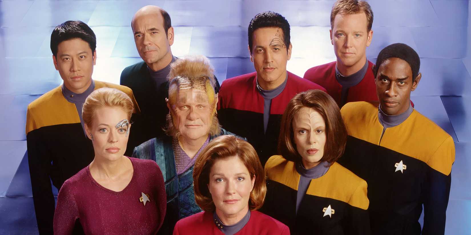 star trek voyager cast photo
