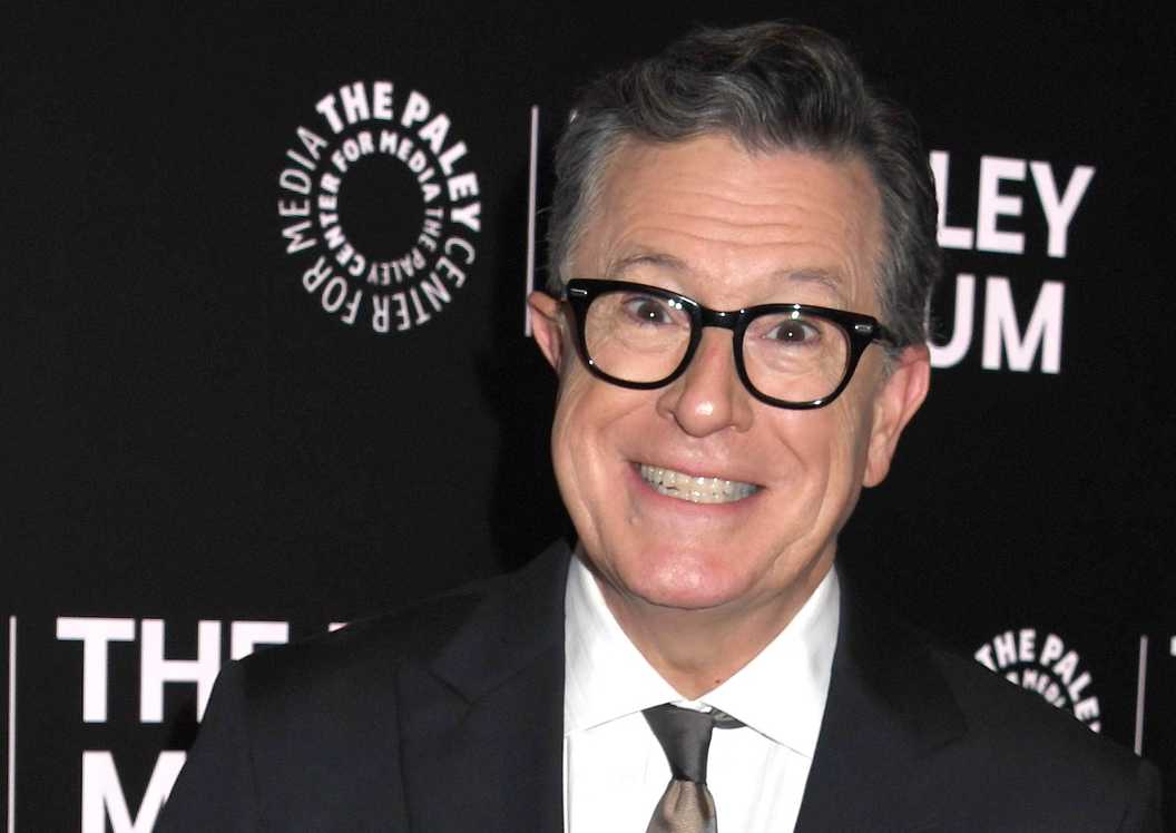 Stephen Colbert at a Paley Center event (image courtesy of Instar)