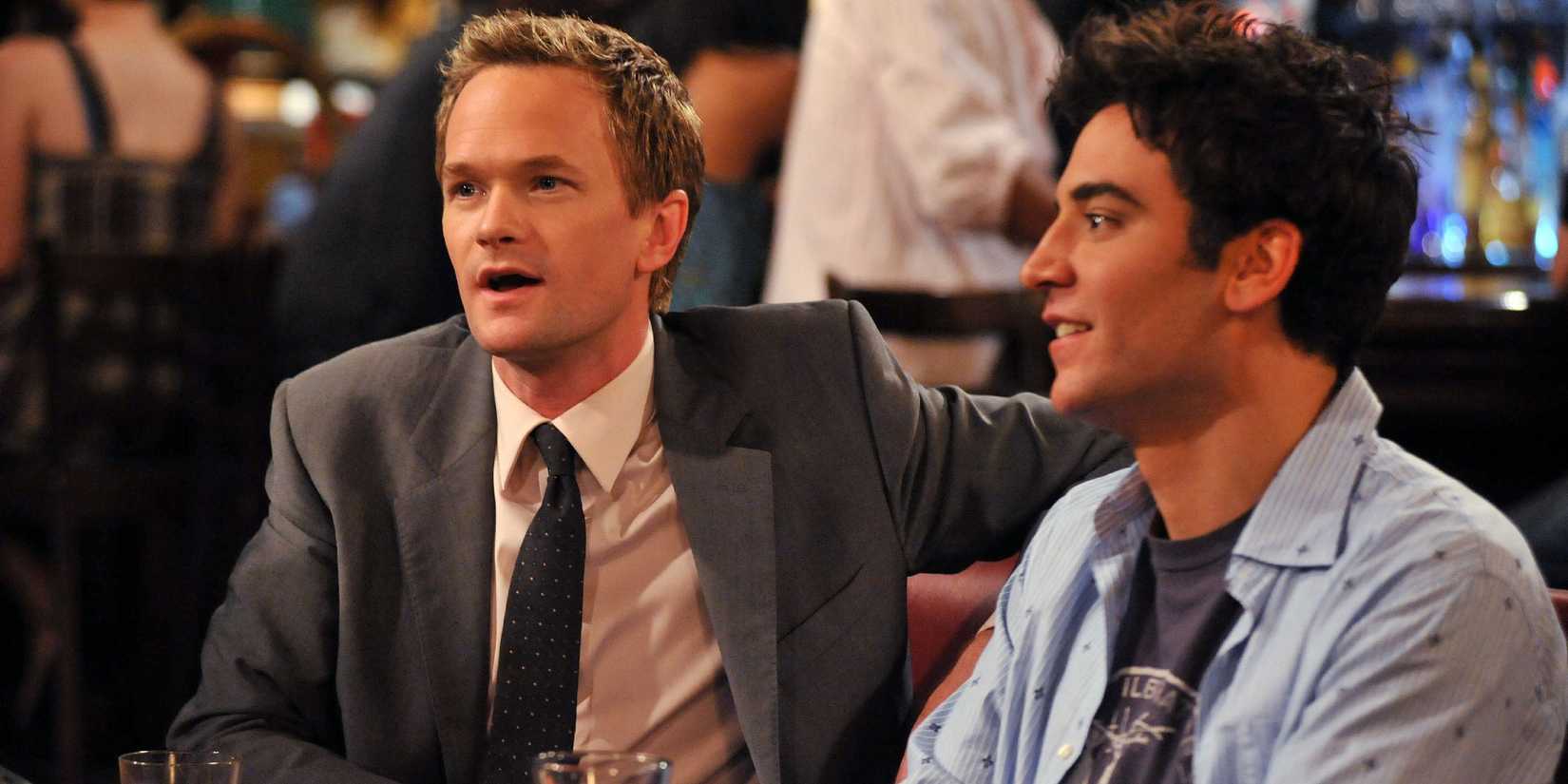 Ted and Barney in How I Met Your Mother