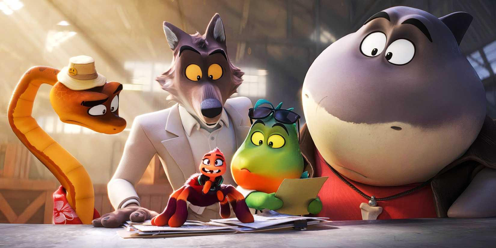 Personagens reunidos em The Bad Guys 2.