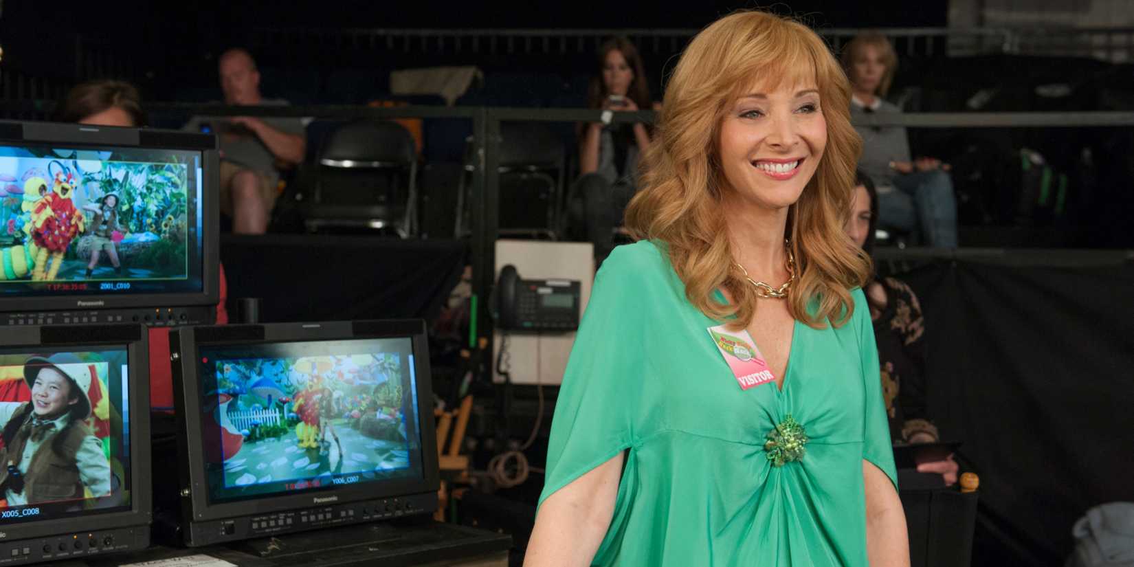 Lisa Kudrow em um estúdio em The Comeback