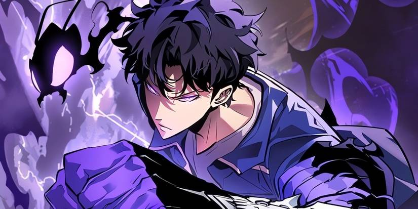 Jin-woo as seen in the cover of Solo Leveling Ragnarok season 2.