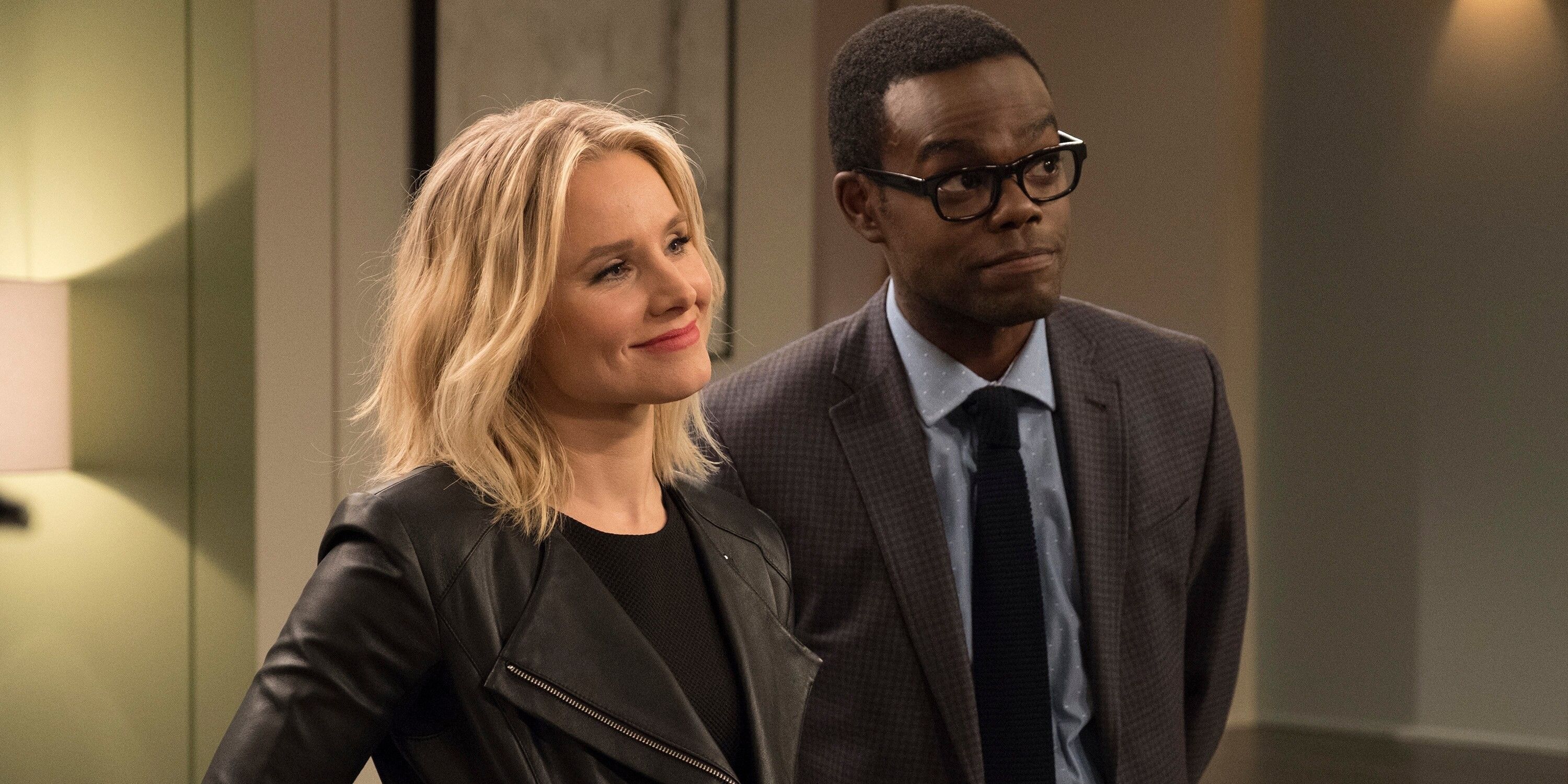 Eleanor e Chidi in The Good Place