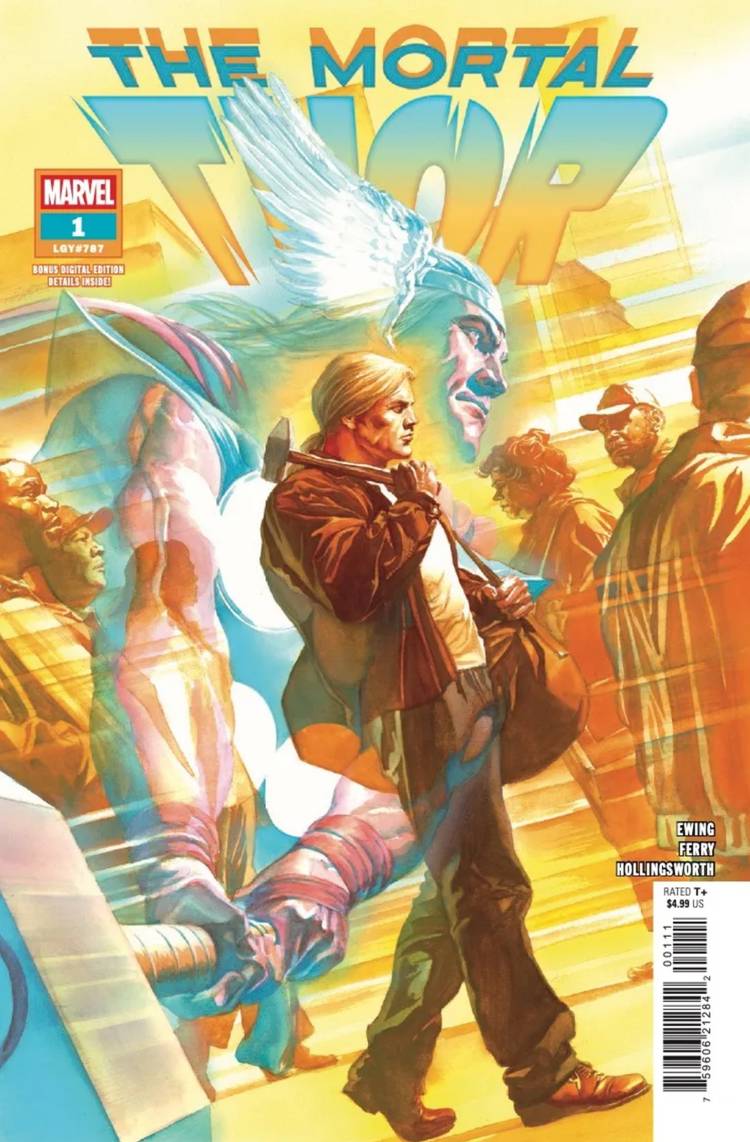 THE MORTAL THOR #1 COVER ART