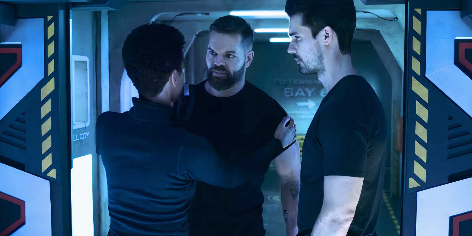 The Rociante crew in The Expanse episode Nemesis Games