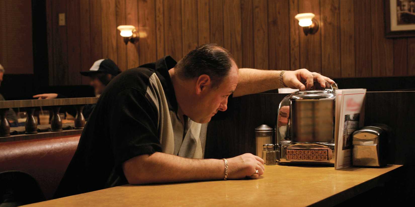 Tony Soprano em The Sopranos.