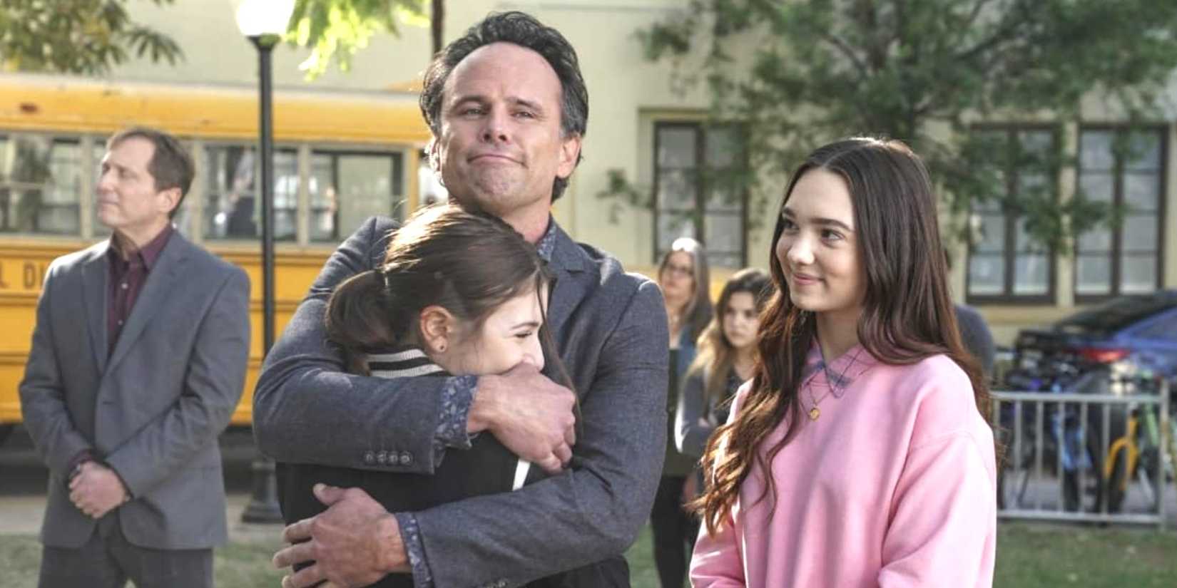 Wade com suas filhas em The Unicorn