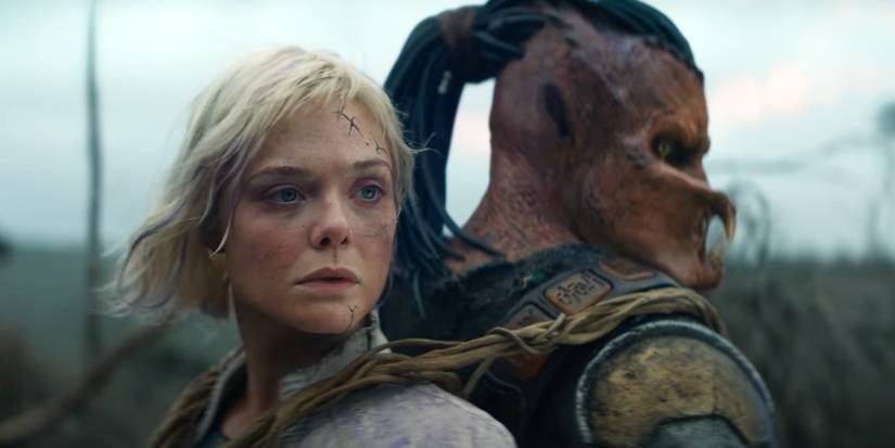 Thia and Dek back to back in Predator Badlands