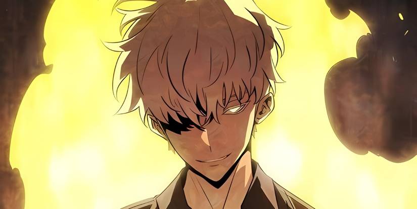 Tiel smiling sinisterly in the preview for Ragnarok season 2